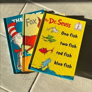 Dr. Seuss Vibrant Yellow Fish Book